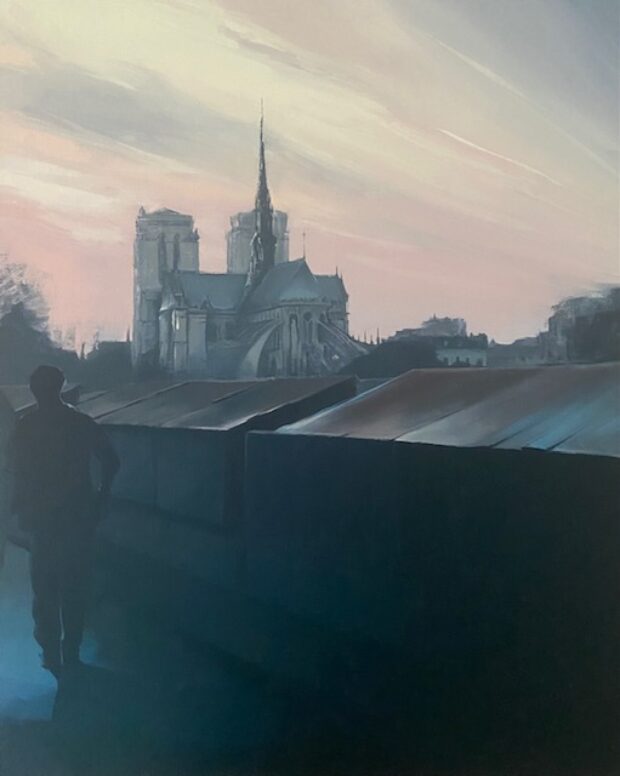 « Notre-Dame », huile sur toile, 60-73 cm